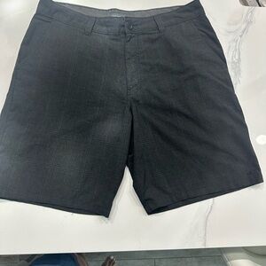 O'Neill Black Flat Front Shorts Classic Design
